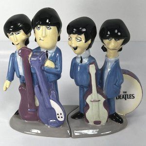 Beatles Salt and Pepper Shakers Apple Corps Unlimited 2004 ~ EUC